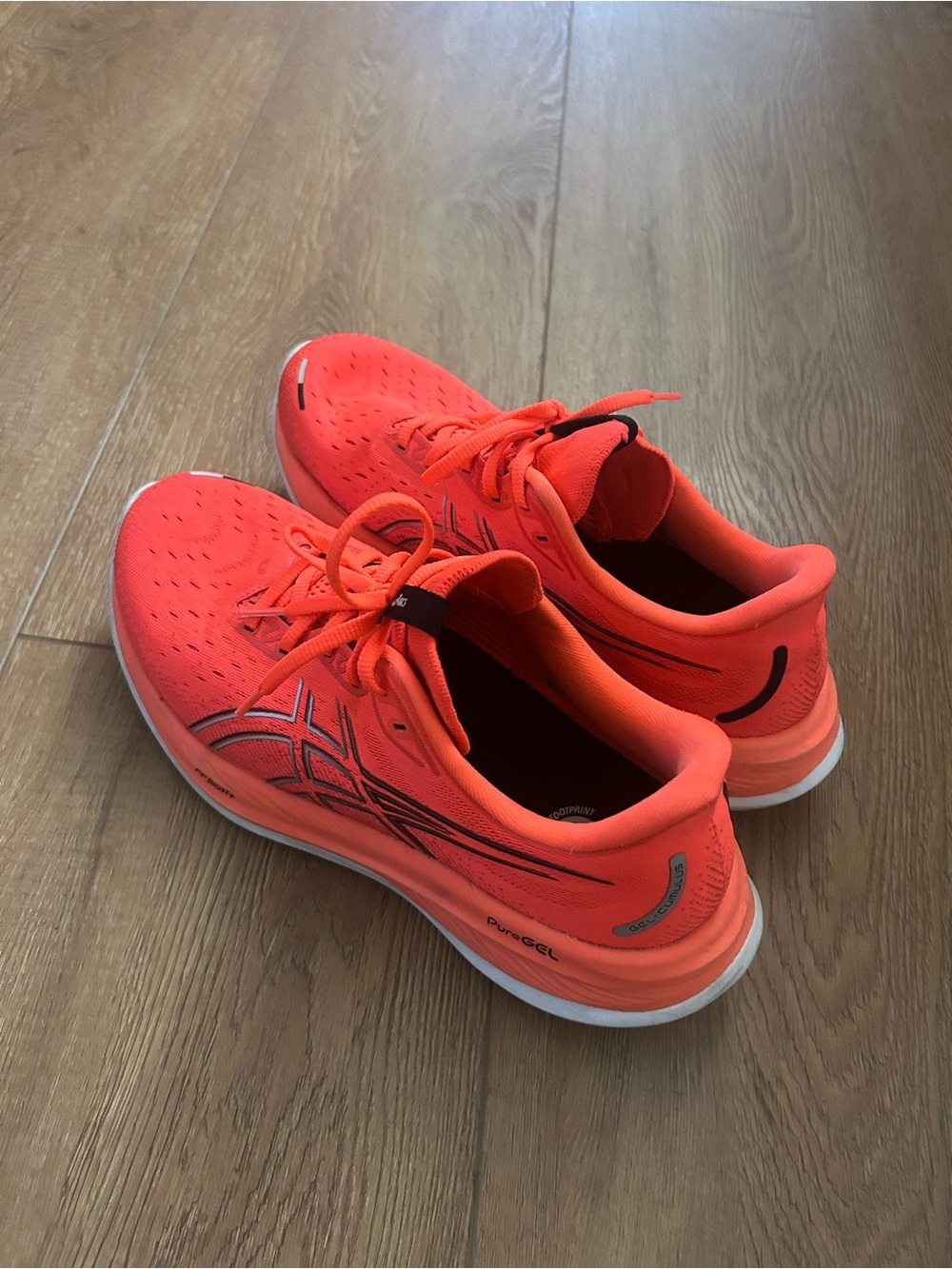 ASICS Gel Cumulus 26 Sunrise Red Size 10 M - Picture 7 of 9